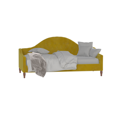 Elise Daybed with Elegant Curves and Versatile Comfort