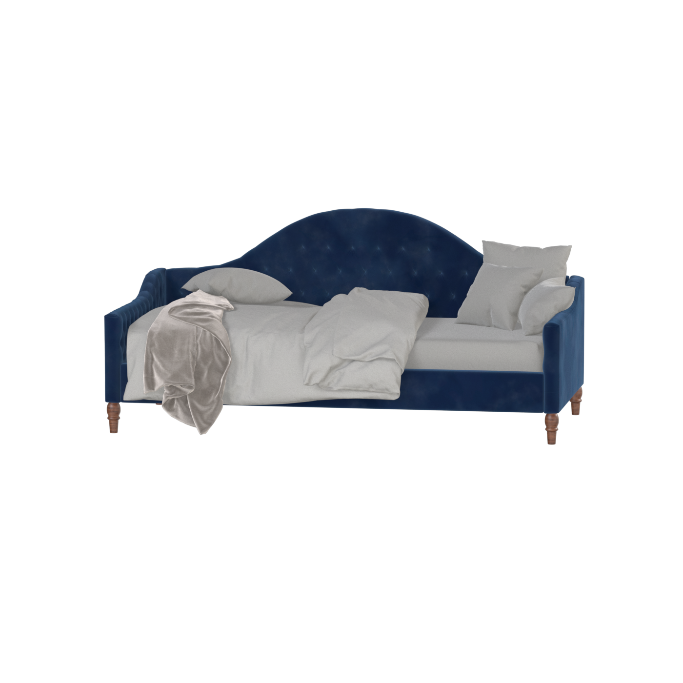 Elise Daybed with Elegant Curves and Versatile Comfort