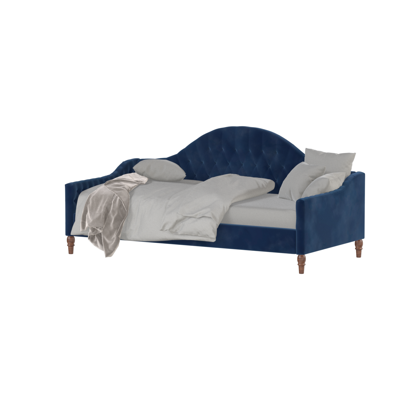 Elise Daybed with Elegant Curves and Versatile Comfort