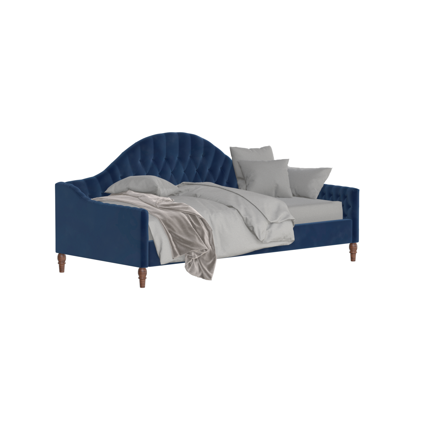 Elise Daybed with Elegant Curves and Versatile Comfort