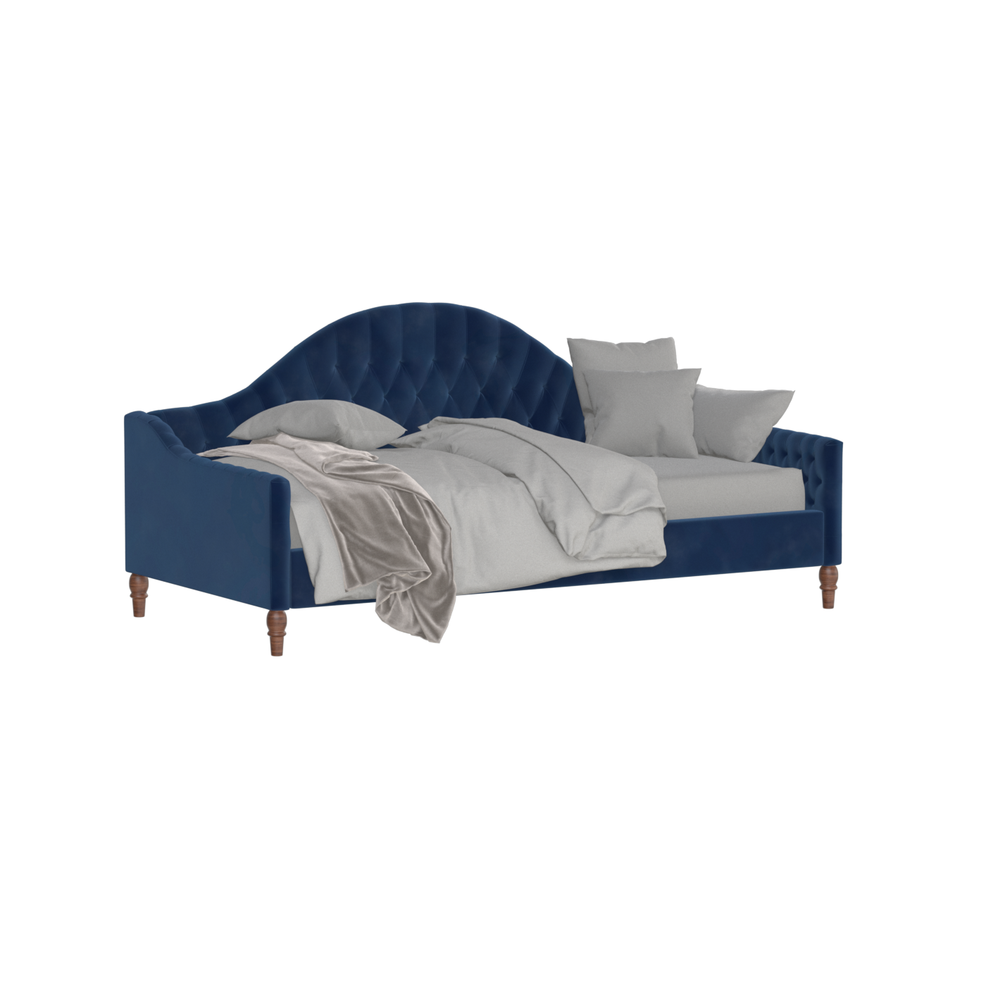 Elise Daybed with Elegant Curves and Versatile Comfort