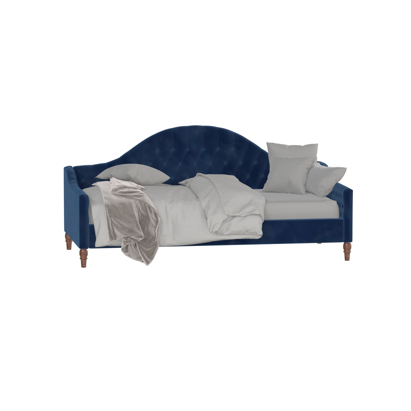 Elise Daybed with Elegant Curves and Versatile Comfort