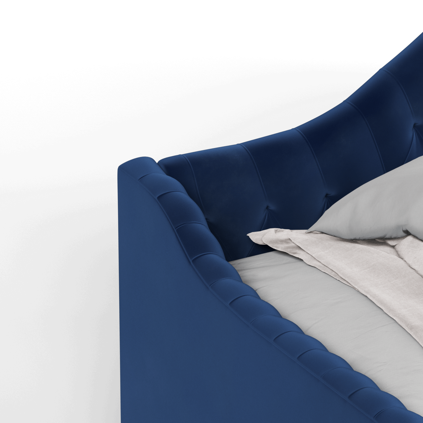 Elise Daybed with Elegant Curves and Versatile Comfort