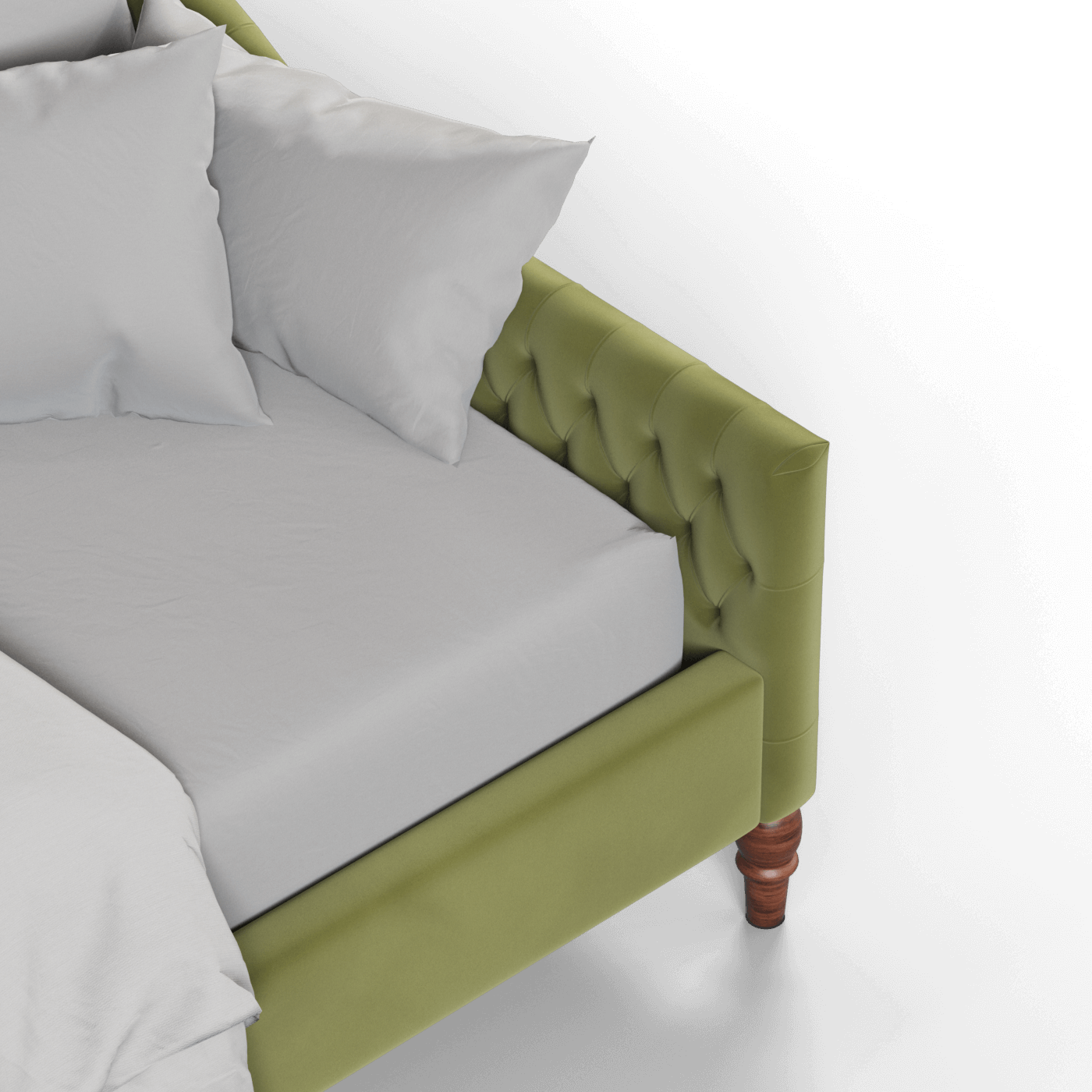 Elise Daybed with Elegant Curves and Versatile Comfort