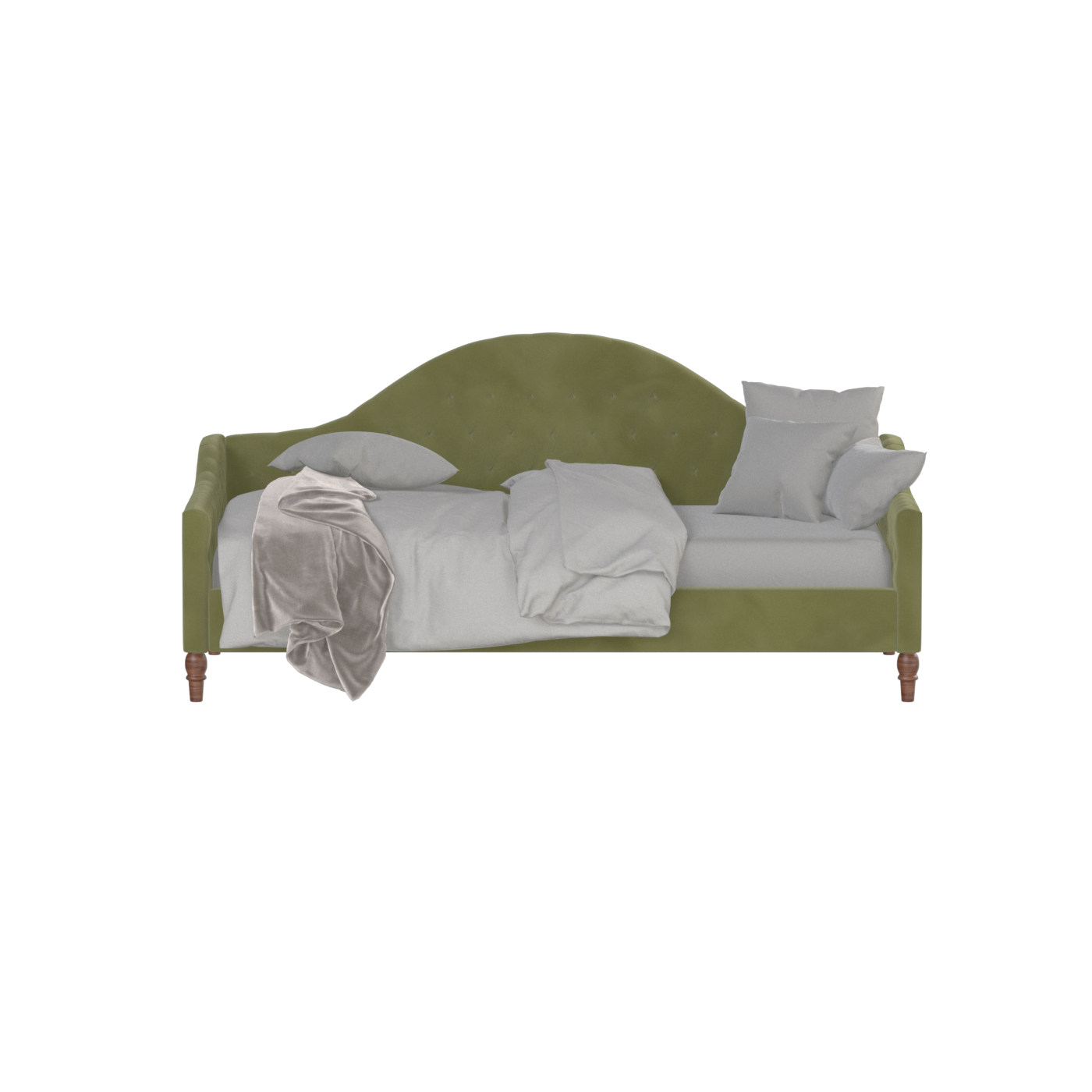 Elise Daybed with Elegant Curves and Versatile Comfort