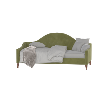 Elise Daybed with Elegant Curves and Versatile Comfort
