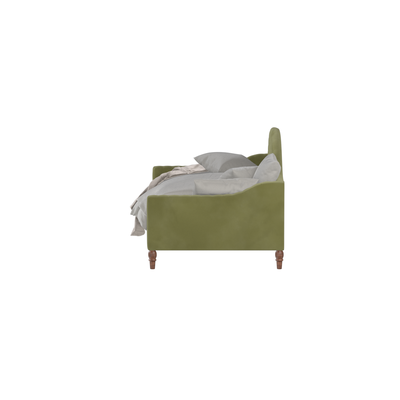 Elise Daybed with Elegant Curves and Versatile Comfort