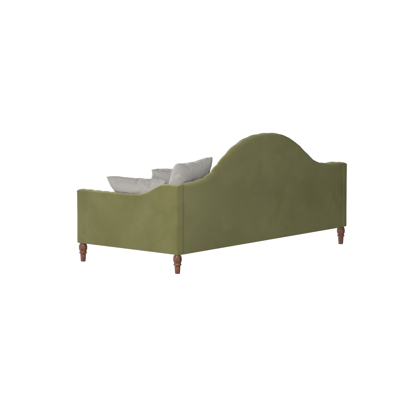 Elise Daybed with Elegant Curves and Versatile Comfort
