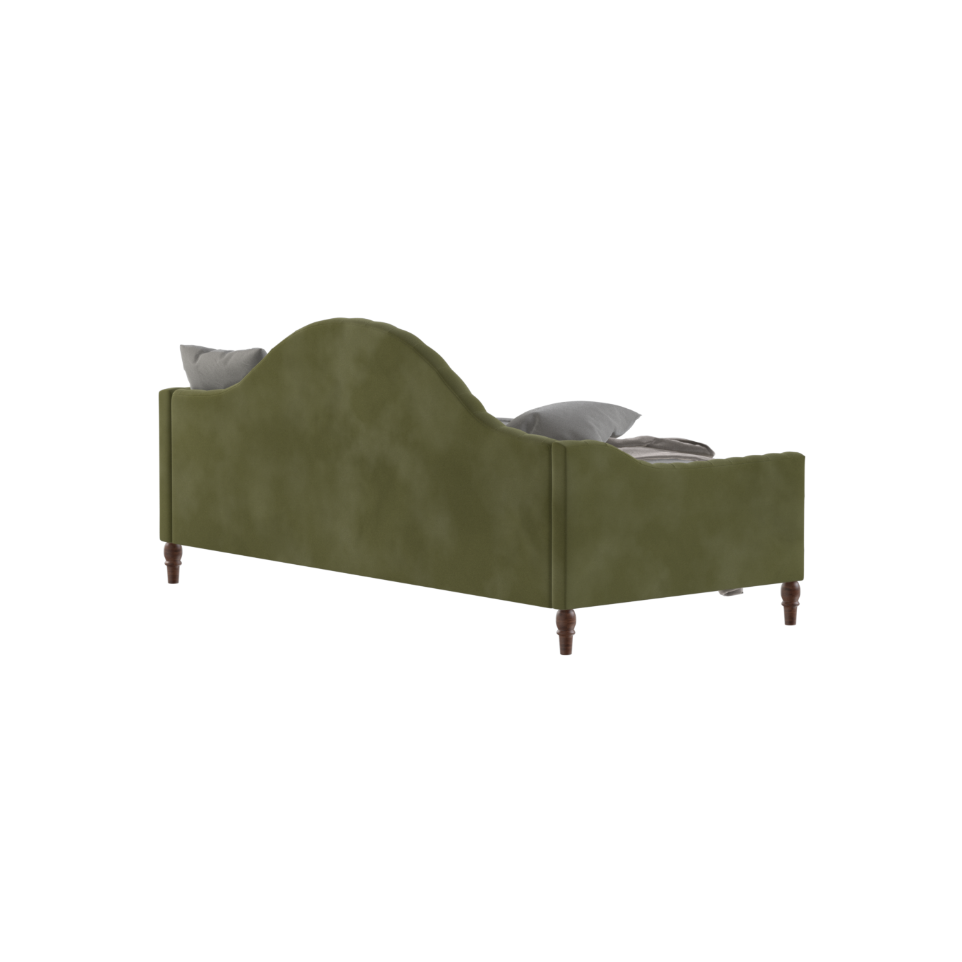 Elise Daybed with Elegant Curves and Versatile Comfort