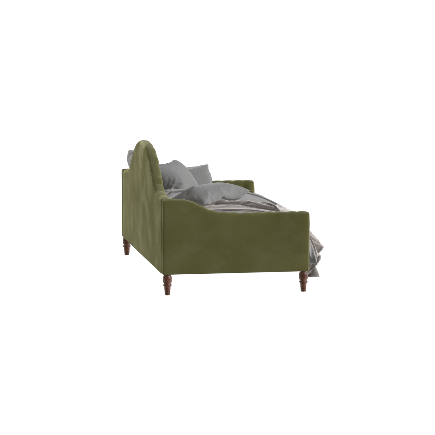 Elise Daybed with Elegant Curves and Versatile Comfort