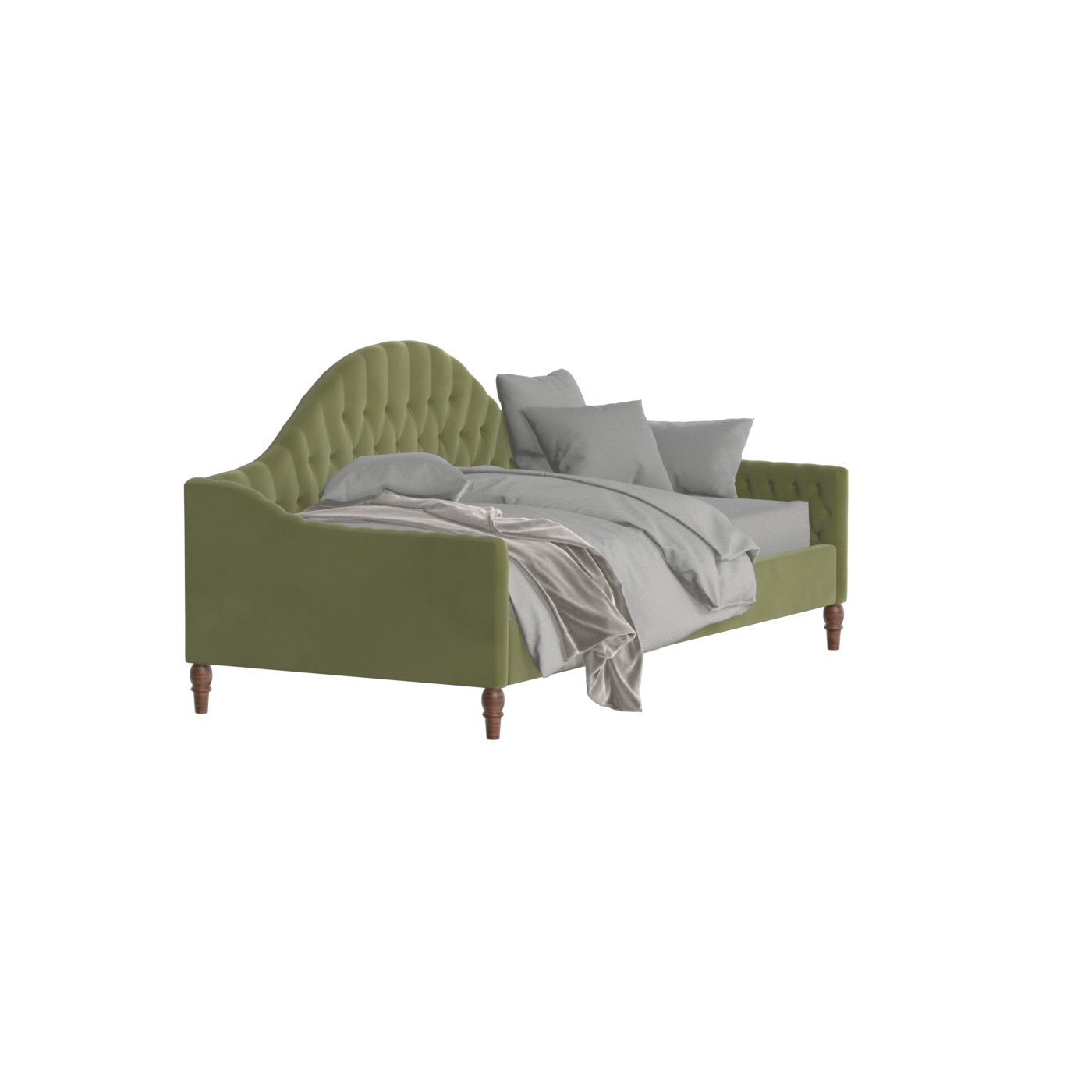 Elise Daybed with Elegant Curves and Versatile Comfort