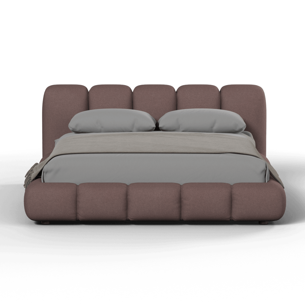 Fluffy double bed