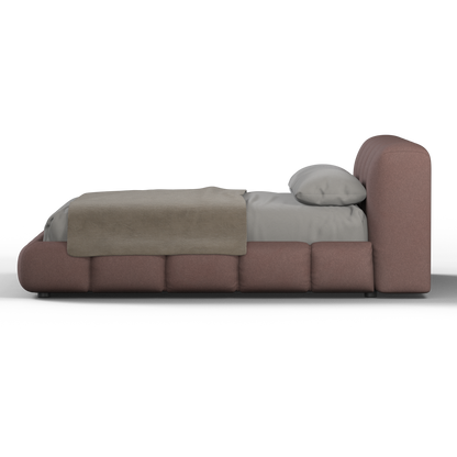 Fluffy double bed