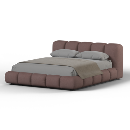 Fluffy double bed