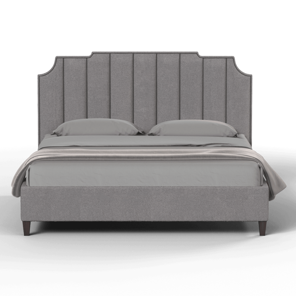 Gabriella vertical headboard bed