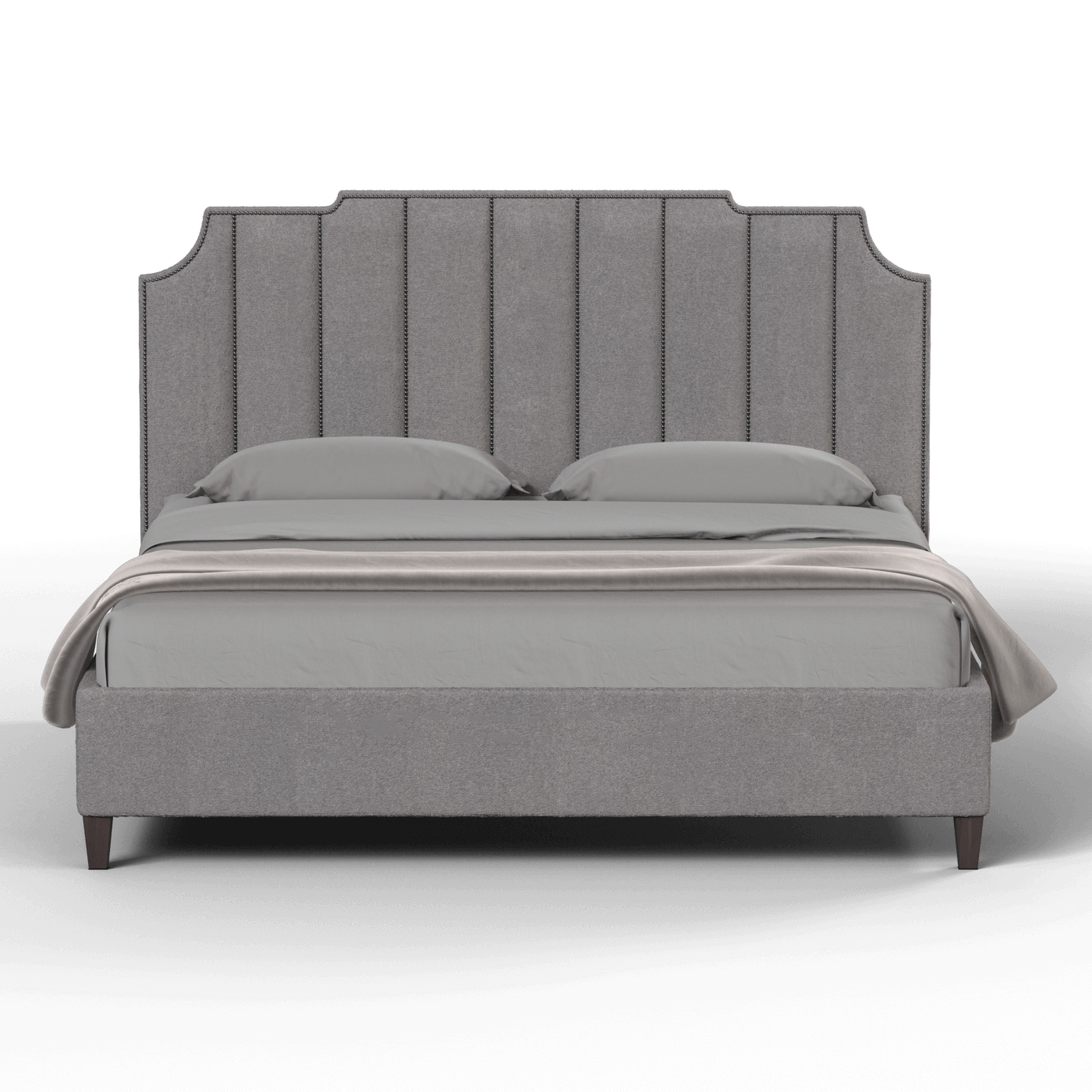 Gabriella vertical headboard bed