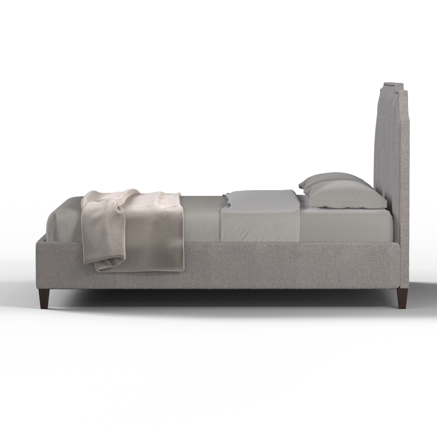 Gabriella vertical headboard bed