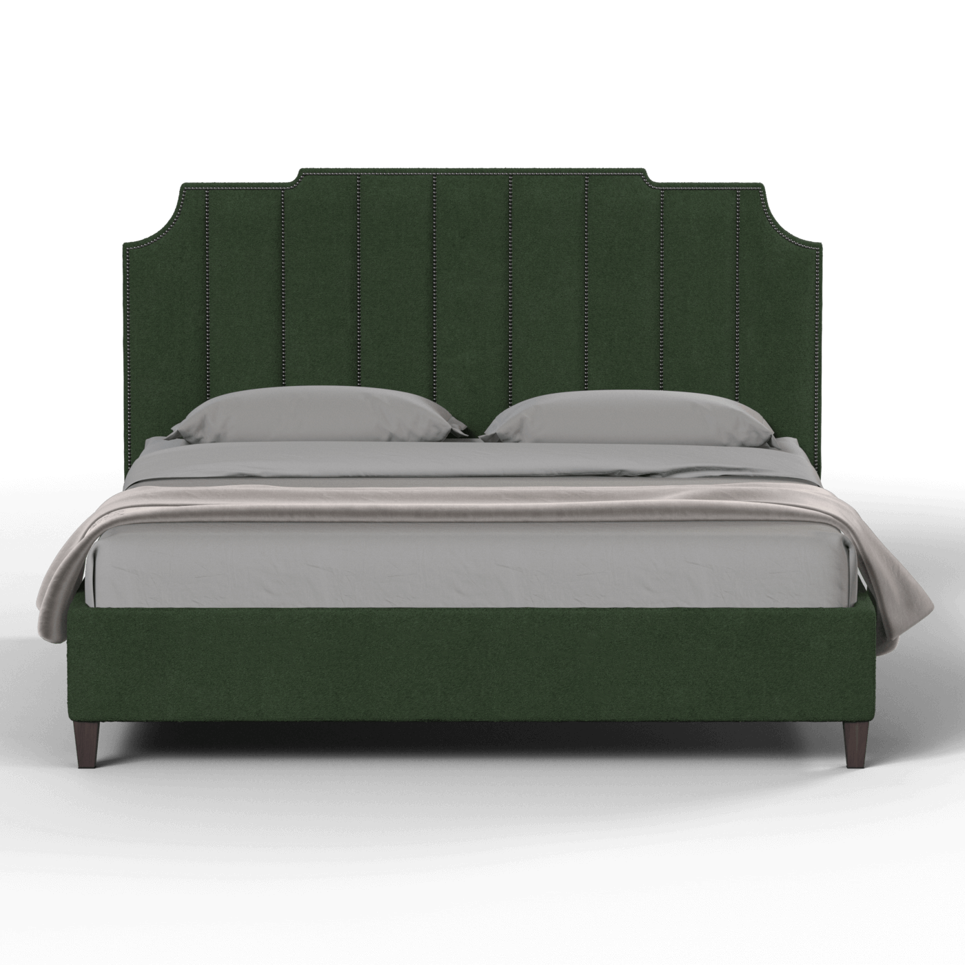 Gabriella vertical headboard bed