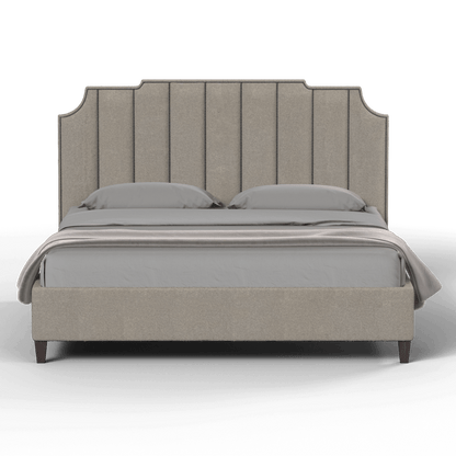 Gabriella vertical headboard bed