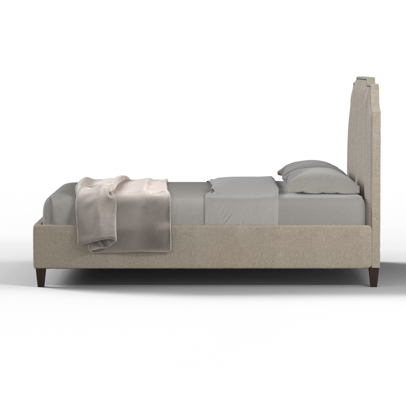 Gabriella vertical headboard bed