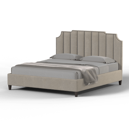 Gabriella vertical headboard bed