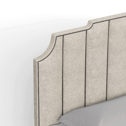 Gabriella vertical headboard bed