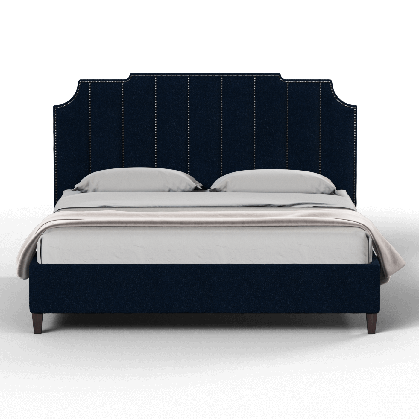 Gabriella vertical headboard bed