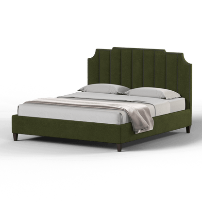 Gabriella vertical headboard bed