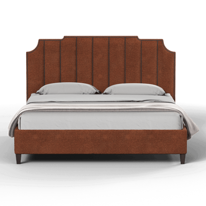 Gabriella vertical headboard bed