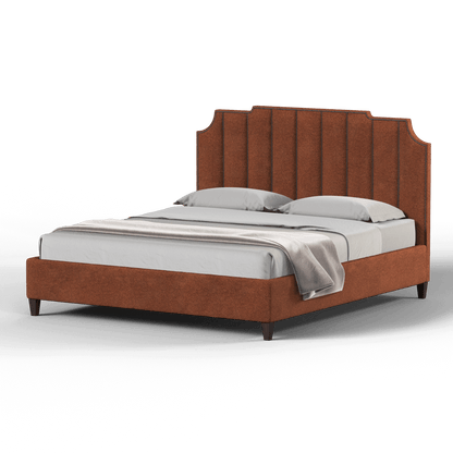 Gabriella vertical headboard bed