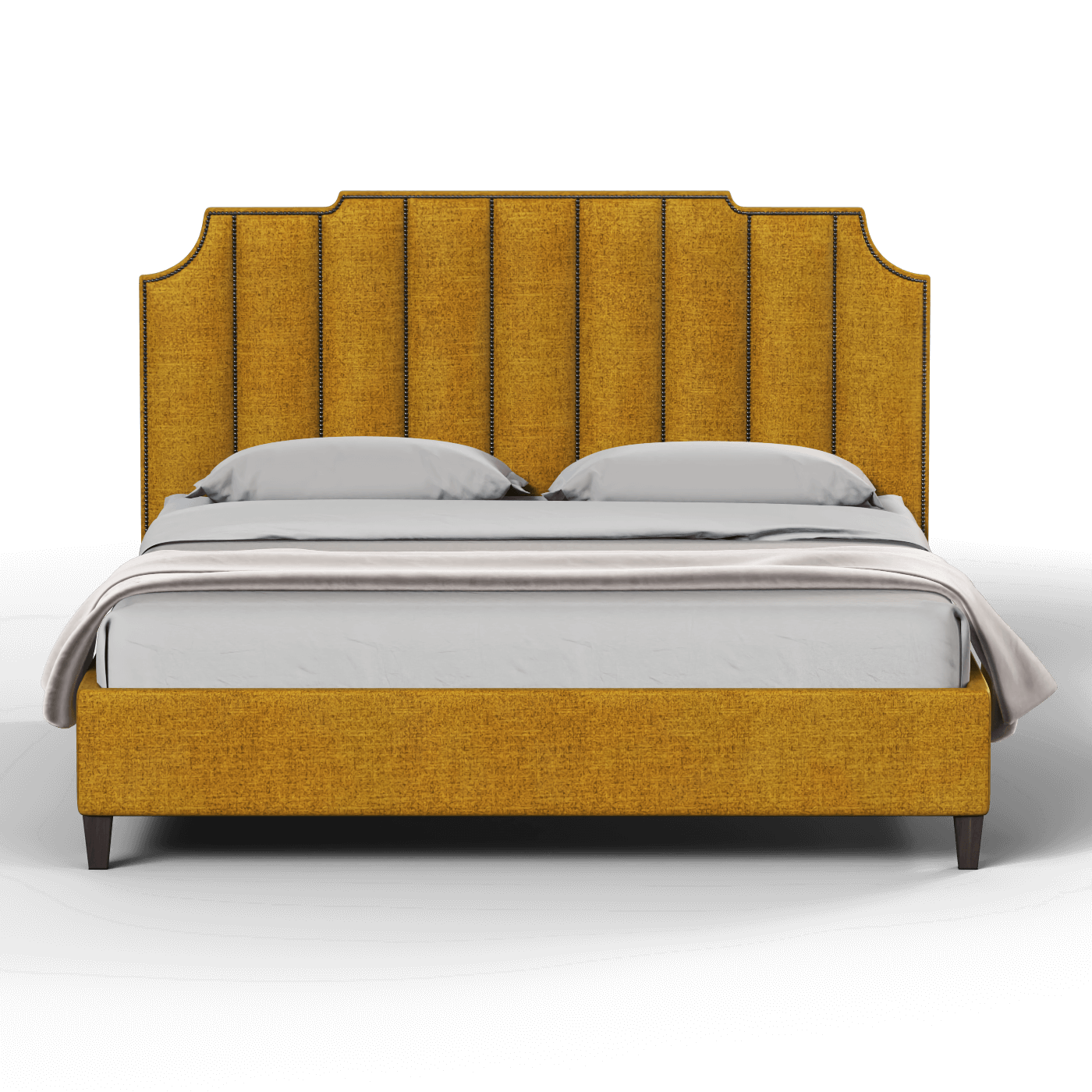 Gabriella vertical headboard bed