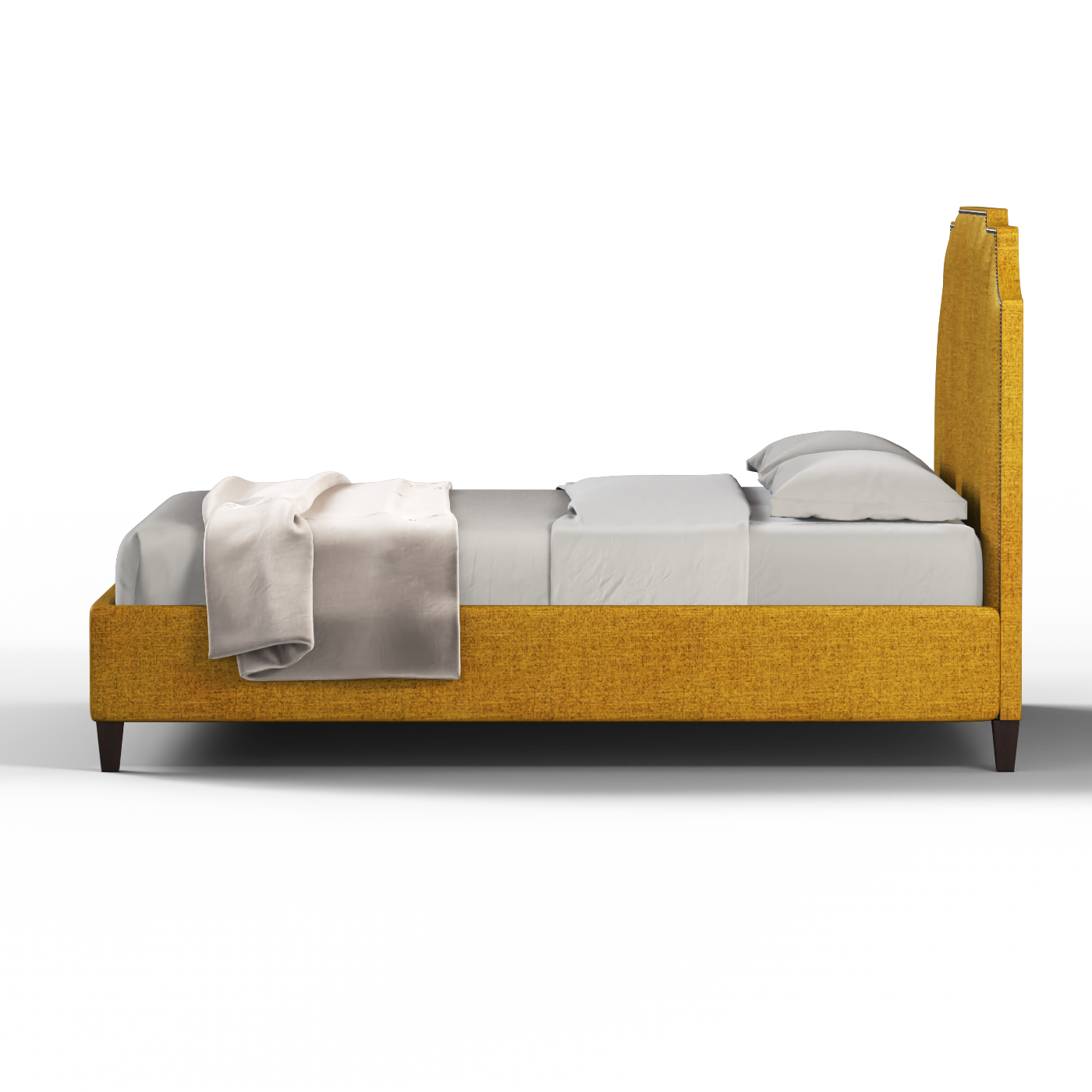 Gabriella vertical headboard bed