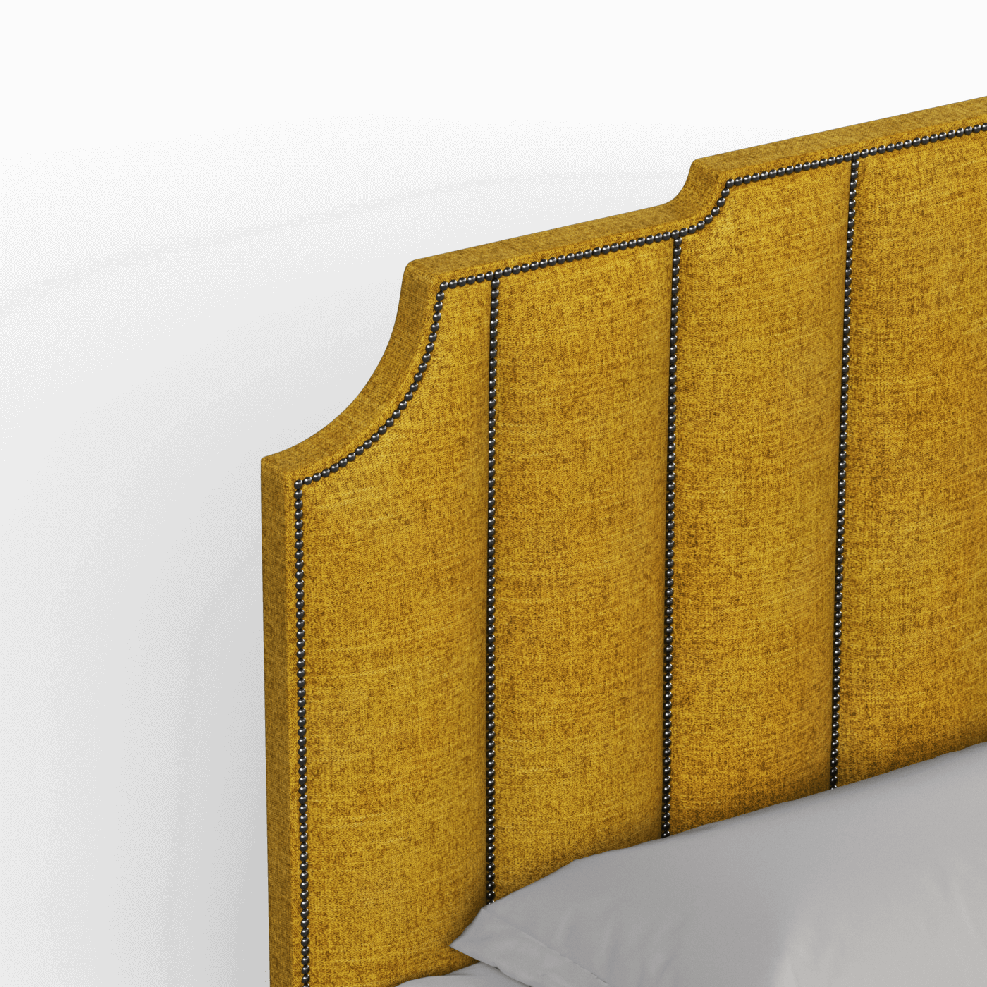 Gabriella vertical headboard bed
