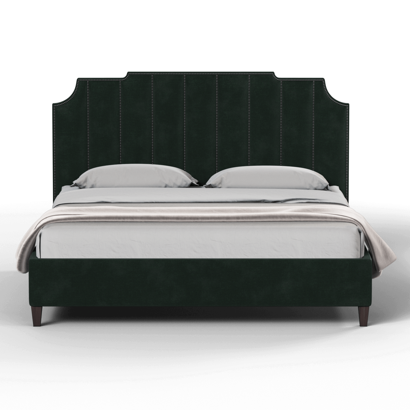 Gabriella vertical headboard bed