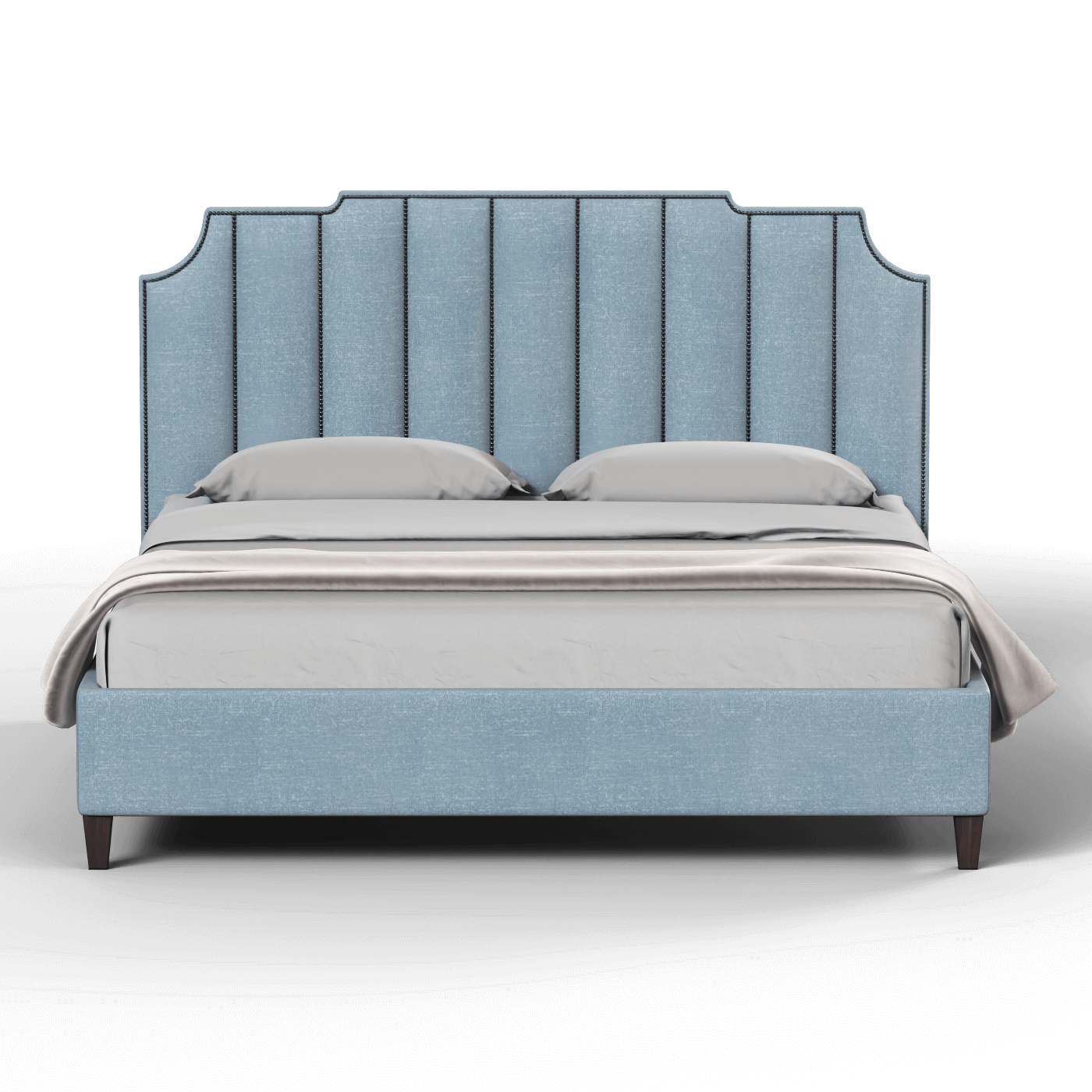 Gabriella vertical headboard bed