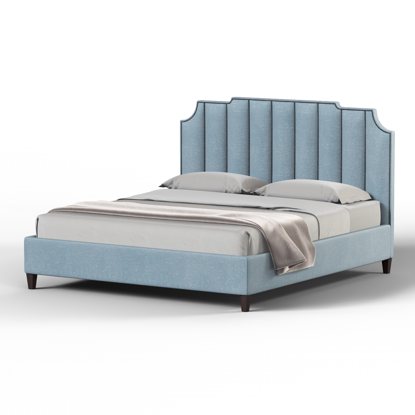 Gabriella Bed with High headboard