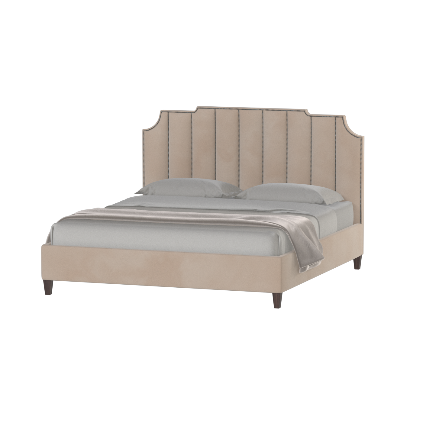 Gabriella Bed with High headboard