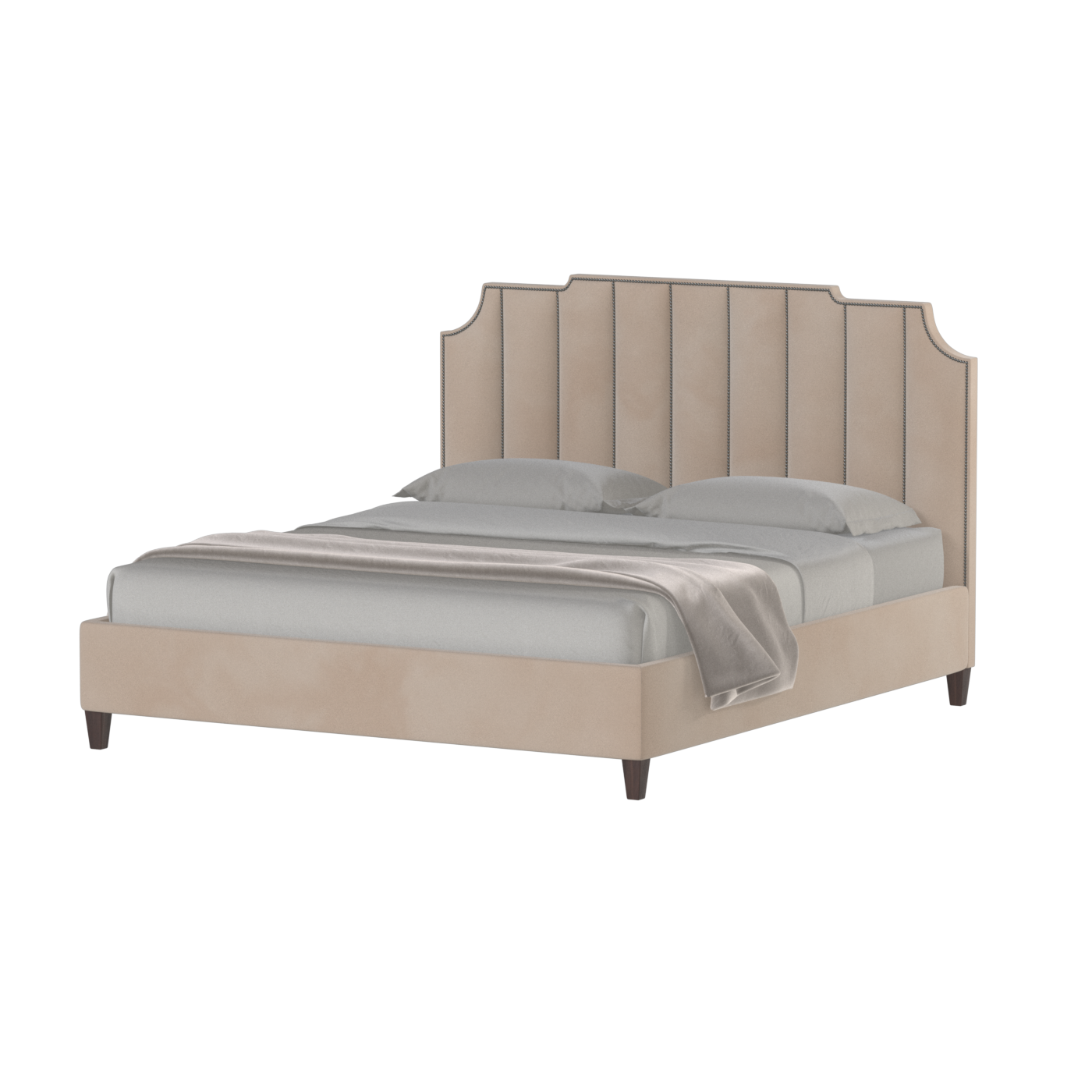 Gabriella Bed with High headboard