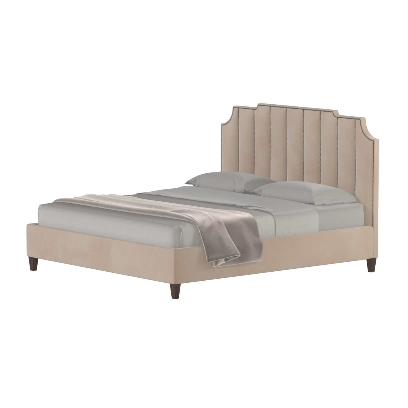 Gabriella Bed with High headboard