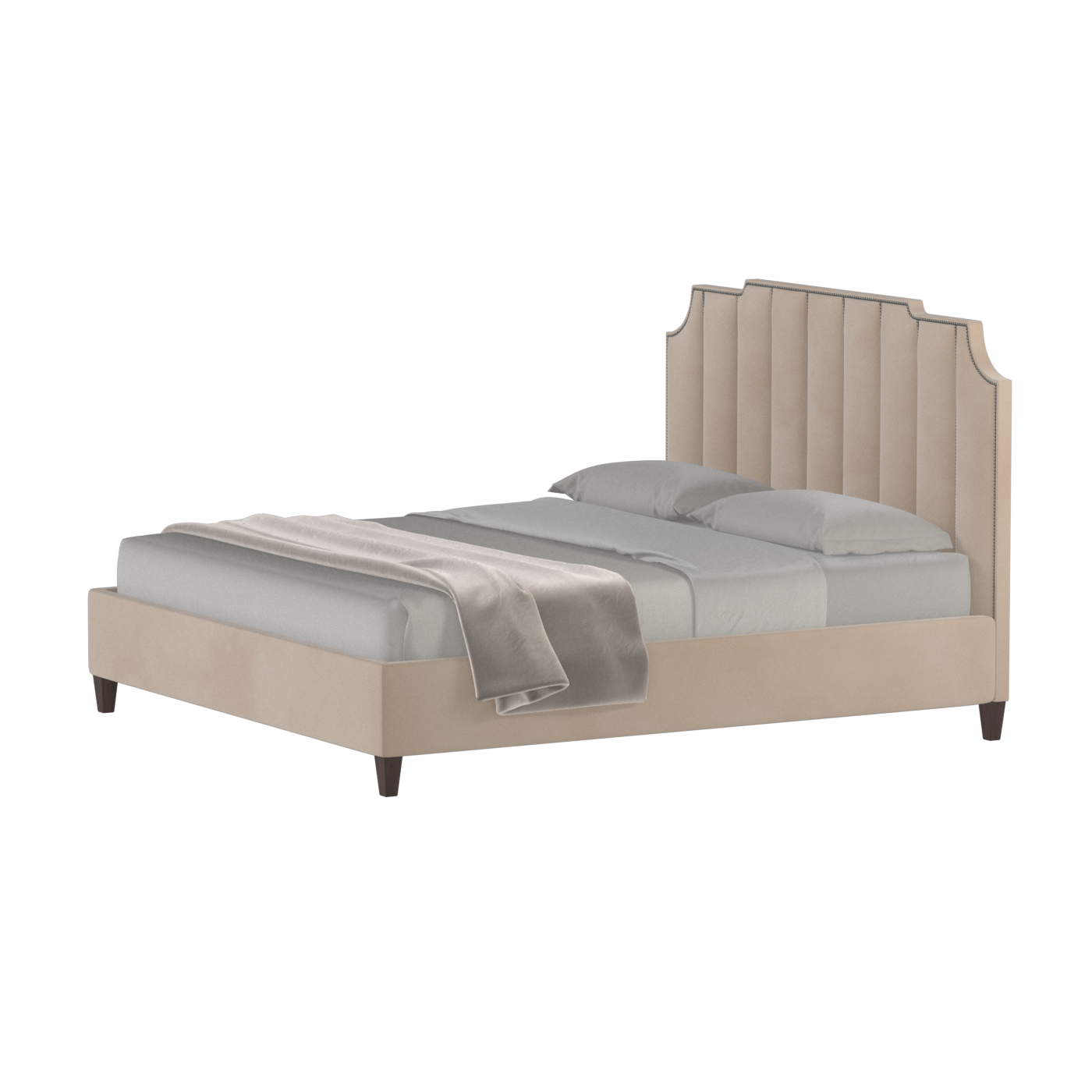 Gabriella Bed with High headboard