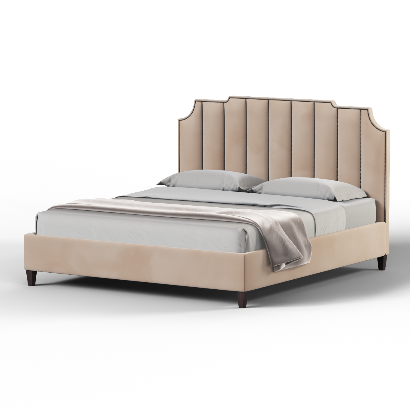 Gabriella Bed with High headboard
