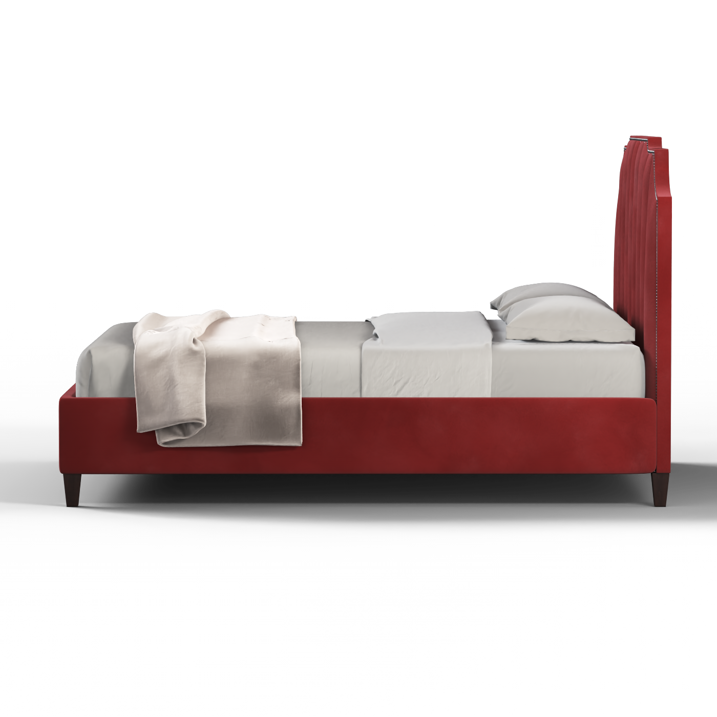 Gabriella vertical headboard bed