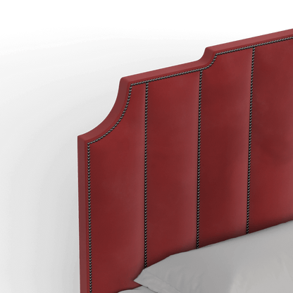 Gabriella vertical headboard bed