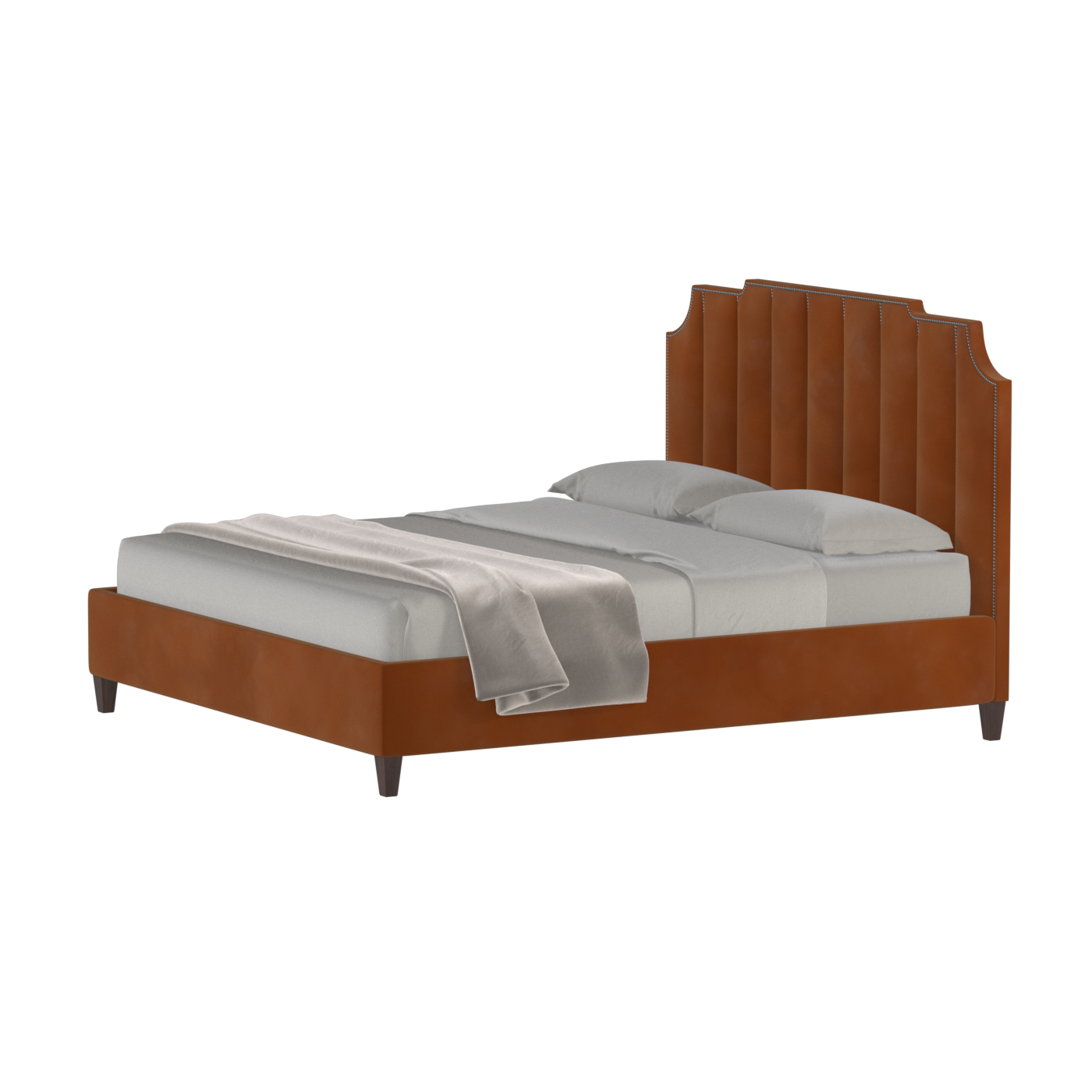 Gabriella Bed with High headboard