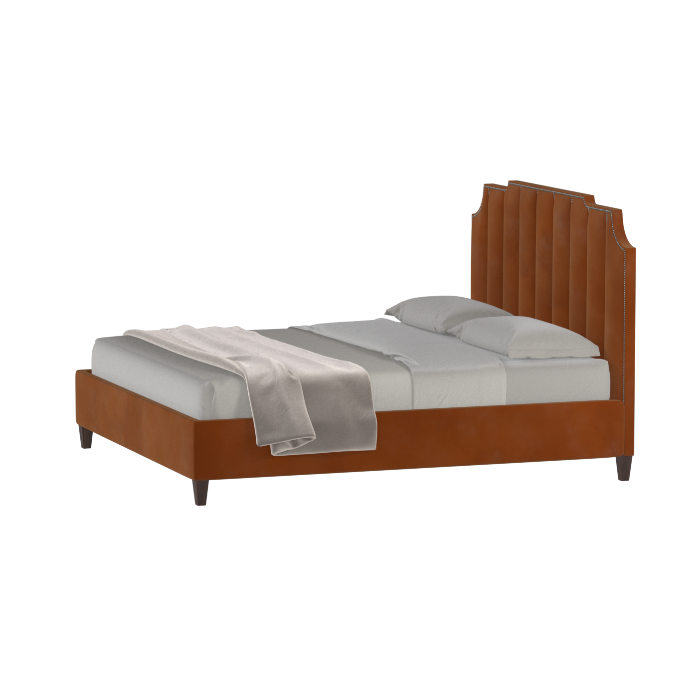 Gabriella Bed with High headboard