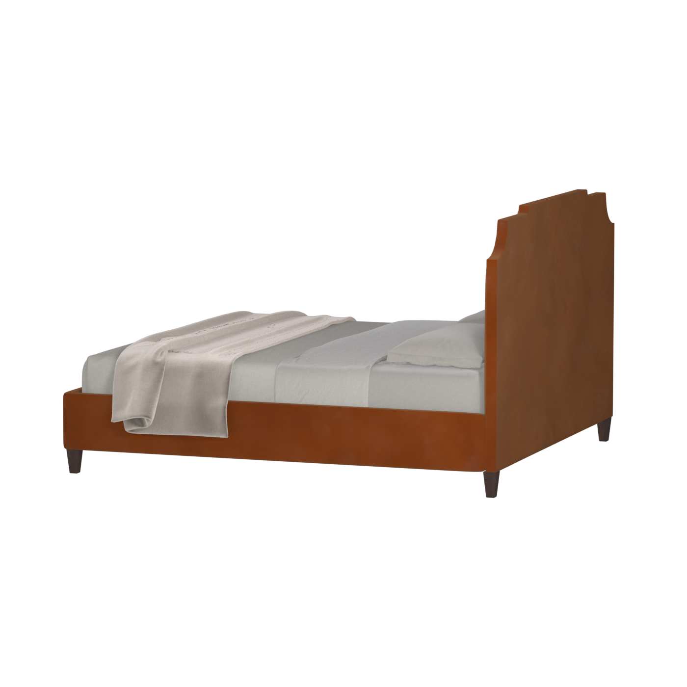 Gabriella Bed with High headboard