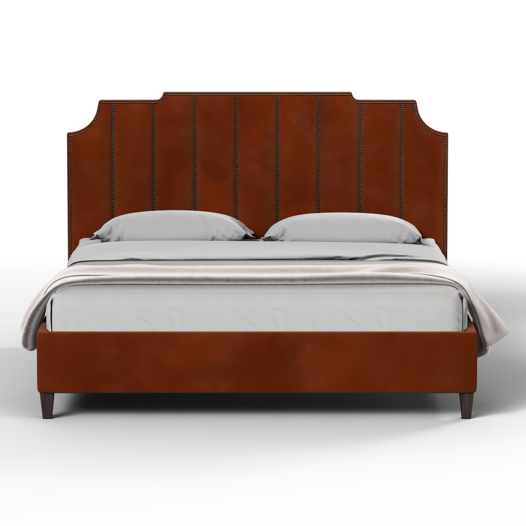 Gabriella vertical headboard bed