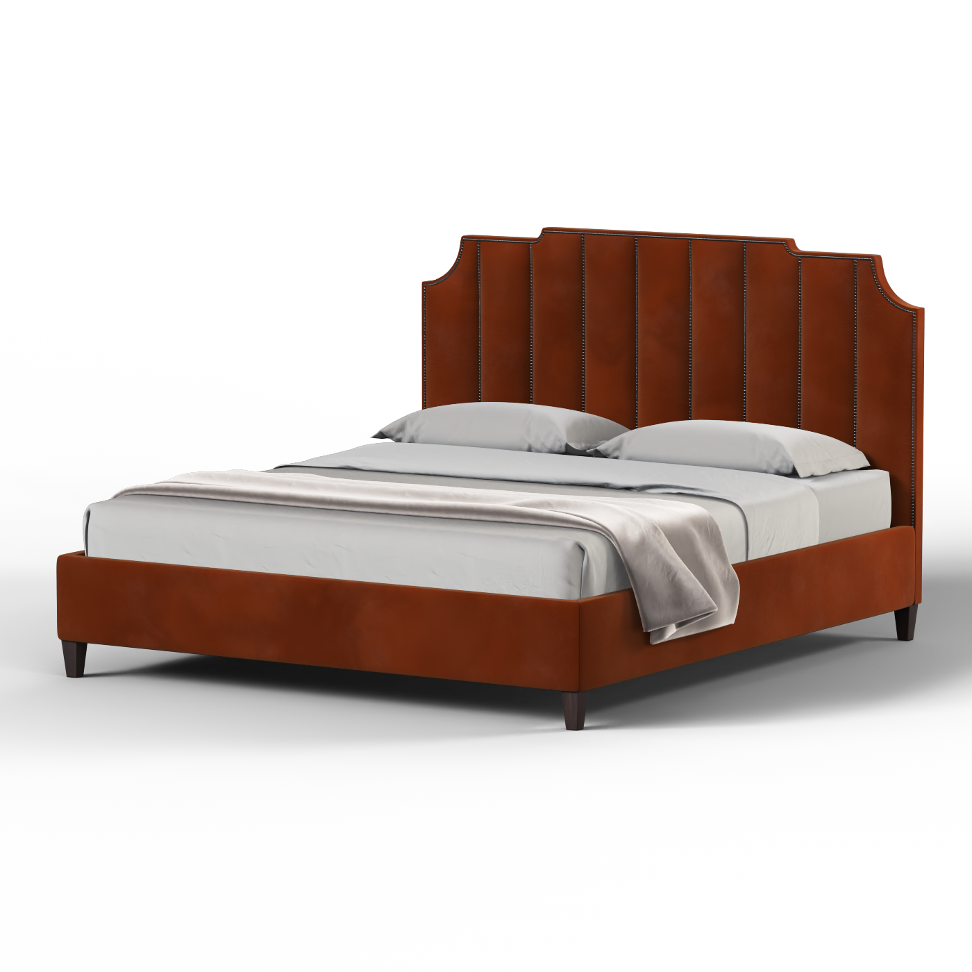 Gabriella Bed with High headboard