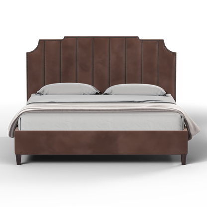 Gabriella vertical headboard bed