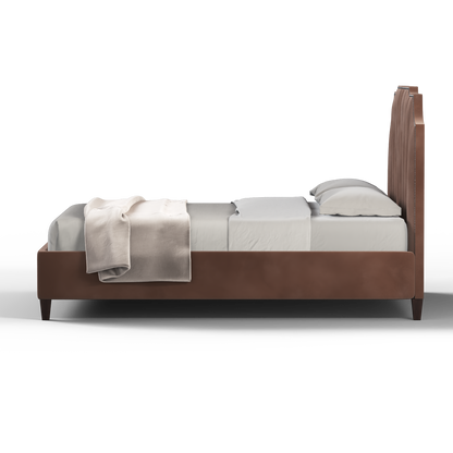 Gabriella vertical headboard bed